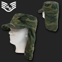 [넷피엑스][라피드도미넌스]외인부대 BDU 캡모자 (우드랜드), (L_XL) 머리 둘레 58cm ~ 60cm free