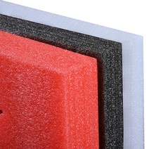 충격방지 폼포드 압축스티로폼 EPE 포장 폼보드 포장용, 100mm, 0.5m x 0.5m, 화이트