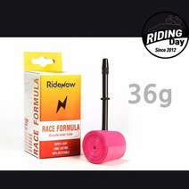 [라이딩데이] 울트라 TPU 자전거 튜브- 초경량 23g 펑크에 강한 튜브 SR009, 로드 65mm