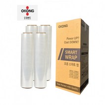 오공 스트레치필름 공업용랩 12mic*500*400/15mic*500*400 스마트(기능성), 12*500*400m(4개입)