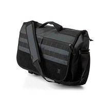 5.11 Tactical 유니 오버워치 메신저 백 숄더 스트랩 노트북 휴대용 케이스 18리터 용량 스타일 # 56648, One Size_더블 탭