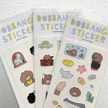 [도빵씨]두봉/봉지 스티커, 옵션선택, 봉지의 여름 준비