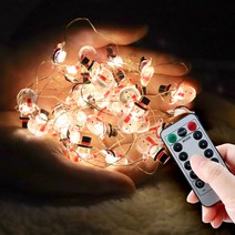 블링몬스터즈 크리스마스조명 크리스마스 소품 트벽리 전구 led 무드등, 눈사람(3m리모컨포함)