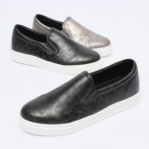 아이슈즈 [아이슈즈] 나염 펄반짝이 3.5굽 여성슬립온