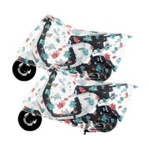 33C 투명 자전거 오토바이 방수커버 방수포 2P, 02 작은 공룡_220 2P