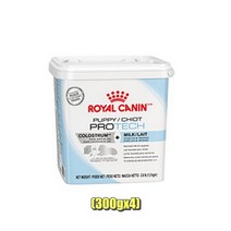 로얄캐닌 독 퍼피 프로테크 1.2kg (300g x 4개) 초유 유사 분유 키트