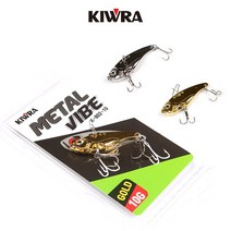 [키우라] 메탈바이브 10g / 15g K-802, 실버
