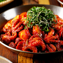 쭈꾸미사령부 쭈꾸미볶음 매운맛 350g 6 pack 151798