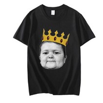 손 선풍기 휴대용 무소음 미니 충전식 클래식 hasbbulla 파이팅 Meme 티셔츠 팬 선물 Khabib 블로거 Tshirt 남성 여성 프리미엄 대형 그래픽 인쇄 탑스, Black, L
