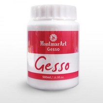 몽마르아트 젯소 500ml 아크릴 보조제 아크릭 제소, 본상품선택, 단품, 1개