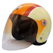 DAMMTRAX POPO EIGHT 오토바이 바이크 스쿠터 제트 헬멧 54 - 57cm, A