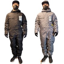 민트 오토바이방한복 겨울 라이더복 스즈키우주복 겨울작업복, 블랙, 3XL