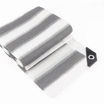 차광망 햇빛 그늘망 차단망 HDPE 스트라이프 가리개 그물 개인 정보 보호 스크린 울타리 전망대 정원 건물 Pergo 수영장 천막108936, 0.6mx6m, Stripe Fence Net