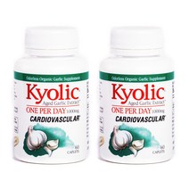 쿄릭 숙성마늘 추출물 카르디오베스큘라 1000mg 캐플릿 비건, 60개입, 2개, 60정