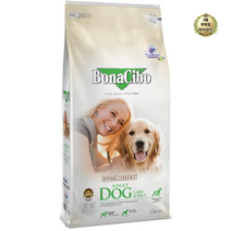 라이브잇 보나시보 어덜트 큰알갱이 강아지 건식 사료, 11개, 15kg, 양