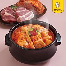 [원할머니] 부드러운 고기 듬뿍 김치찌개 500g x 4팩, 4개