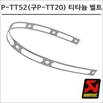 아크라포빅 머플러용 엔드캡 고정 티타늄 리벳밴드 P-TT52(구P-TT20), 1개