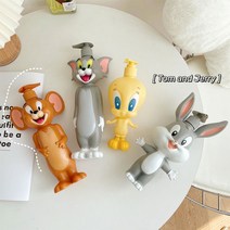 톰과제리 샴푸 린스 욕실 용품 화장실 용기 세제 펌프 샤워 목욕 세면 세안 세수, 7