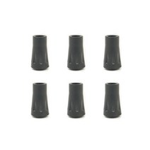 의자 목발 노인 네발 사발 명아주 지팡이 나무 걷기보조기구 612pcs 트레킹 폴 노르딕 워킹 스틱 등반 교체 alpenstock 야외 캠프 하이킹 프로텍터 캡 팁 고무, 노란색