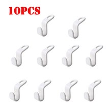 10/20Pcs 행거 옷장에 대 한 연결 후크 옷장 연결 후크 레일 저장소 Organzier 후크 옷 걸이 연결 후크, 10pcs