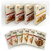 청정원 카레여왕 10종류 맛의 즉석카레 간편식 요리 택1(무배), 치킨카레, 본상품선택