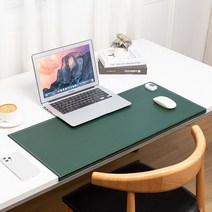 세계일주 스마트 온열 데스크 마우스 전기 매트 가열 테이블 매트, 짙은 녹색, 작은 (60*36) 두께 5mm