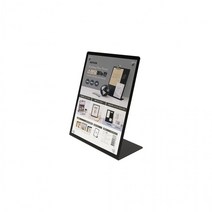 (1444) 스탠딩메뉴판A5(L자/검정)반품지 안내