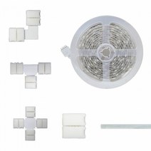 IoT팝 스마트 LED 스트립 연장키트 X형 T형 L형 I형 커넥터 LED커버 악세사리, LED커버 (40cm)