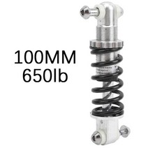 쇽업쇼바 자동차 에어 다운스프링 쇼바스프링 150/125/100mm 500/600/750/1200lb 자전거 스프링 쇼크 업소, 07 100mm-650lb