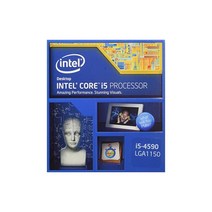 Intel CPU Core-i5-4590 6M 캐시 330GHz LGA1150 BX80646I54590 BOX, 상세페이지 참조