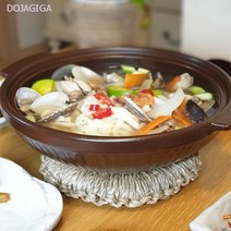 도자기가 전골 뚝배기, 1개, 블랙1호