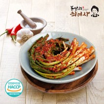 평택 봉남리 최여사 파김치 500g 국내산 100% 재료 사용 익을수록 맛있는, 1개