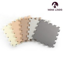 네네린도 강아지 EVA 퍼즐 매트 10p, 아이보리