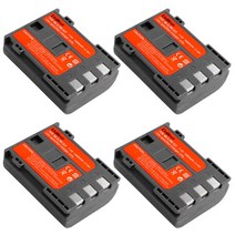 배터리호환 1pcs 디지털 배터리 NB-2LH NB 2L BP 캐논호환 카메라 DC310 HV20 HG10 EOS 350D 400D G7 G9, 04 4배터리