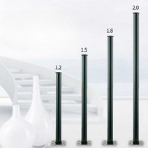 휀스기둥 고정 철망지주대 그물망 울타리 지지대 쇠기둥 메쉬휀스기둥 담장 바리게이트 앙카형 기초형 기둥 5개세트, E.1.5mx1.2mm(5개)