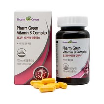 PharmGreen 비타민B 컴플렉레스 700mg X 90캡슐 3개월분, 비타민B 컴플레스 700mg x 90캡슐