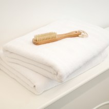 쉬라즈 모노바스 40수 바스타올 500g 2장, 2개, 화이트