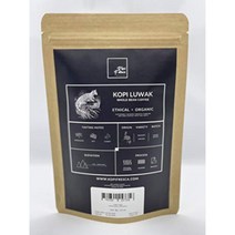Kopi Fresca 인도네시아 와일드 코피 루왁 커피 원두 로스트 50g