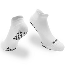 위풋 테크나비 스포츠 논슬립 라이트 스니커즈 양말 스포츠양말, 화이트