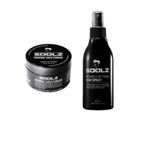 슈돌츠 오리지널 골드 포마드 왁스 100g + 퍼펙트 세팅 헤어스프레이 200ml 세트, 5세트