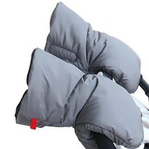 유모차장갑 핸드머프 아기 버기 클러치 카트 머프 장갑 1 쌍 겨울용 따뜻한 유모차 방수 플리스 손, 07 Dark Grey