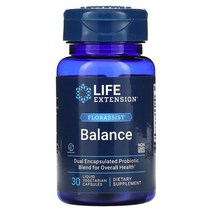 Life Extension FLORASSIST 밸런스 액체 채식 캡슐 30정