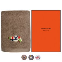 송월타월 고운자수 1매 선물세트+케이스, 골고루(랜덤)