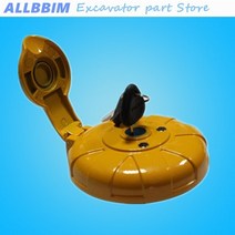 볼보 굴삭기 포크레인 굴착기 볼보 디젤 탱크 커버 55/60/140/200/210/240/290/360 굴삭기 연료 고, 01 As picture