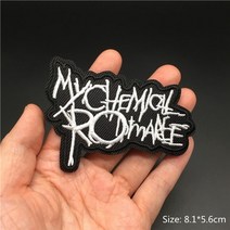 와펜 자수 패치 열접착 빈티지 캐릭터 명품와펜 밴드 록 옷 배지 철 아플리케 음악 펑크 줄무늬 옷 재킷 청바지 diy 장식