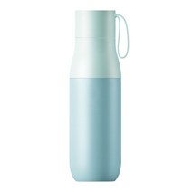 400ml 스테인레스 스틸 보온병 병 USB 충전식 온도 디스플레이 플라스크 커피 머그 물병 하이테크, 01 450ml, 03 Blue_01 450ml