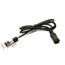 수평 전자 디지털 레이저 레이져 스마트 거리 수평기 줄자 공구 산업용650nm 5mW 3V 5V 빨간색 레이저 포인, 09 12mm 40mm with cord_01 3-5V