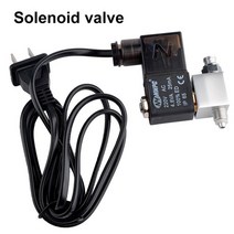 수족관 이산화탄소 탱크 물고기 연못 디퓨저 diy co2 레귤레이터 자기 솔레노이드, w21.8 eu 플러그 220v, 협력사, 솔레노이드 벨브