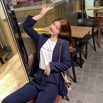 Z0B2423 JK스토어 여자 정장세트 투피스 슬림핏 수트