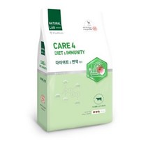 네츄럴랩 강아지 전연령 케어4 기능성 사료, 다이어트&면역케어, 7개, 6kg